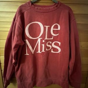 Ole Miss Crew Neck Sweatshirt